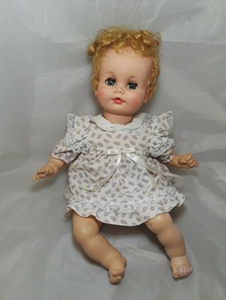 Vintage Madame Alexander Doll Baby Genius 21 " Tall 1960 