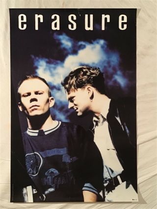 Erasure 1988 Promo Poster The Innocents