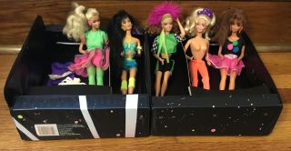 Barbie And The Rockers 1985 Fashion Doll Case Dana Diva 1966 Mattel Barbies