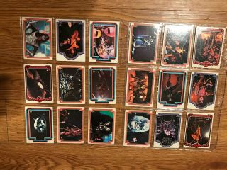 Kiss Near Complete Set 1978 Donruss Series 1 Trading Cards - Aucoin