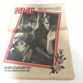 Nme 1981 Altered Images The Rolling Stones May 9th Issues Newspaper Music Mag