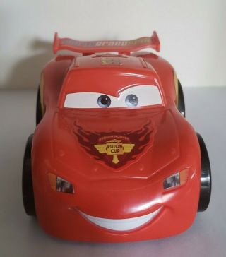 Lightning Mcqueen - Disney Pixar Cars 2 Lights & Sounds 3 " Mattel Talking Toy