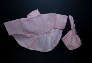RARE 1950 ' s Tiny Terri Lee Tagged Pink Coat & Hat Crisp and Pristine 3