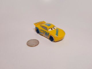 Disney Pixar Cars 3 Dinoco Cruz Ramirez Plastic Toy Model Car 1:55 Dc044