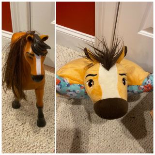 Spirit Riding Pillow And Deluxe Walking Horse