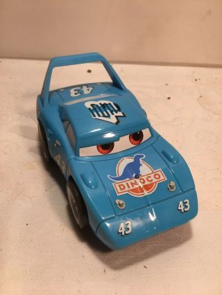 Mattel Disney Pixar Cars Dinoco Lightning Mcqueen 1:55 Diecast Toy Car Loose