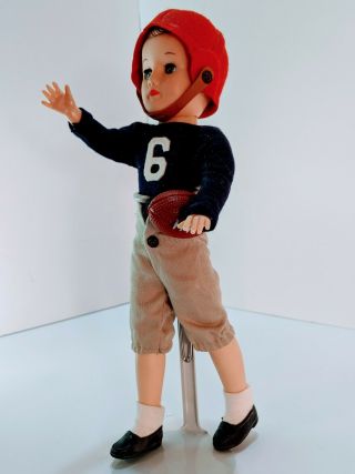 10 " Vogue Jeff Football Player Doll W.  Accessories