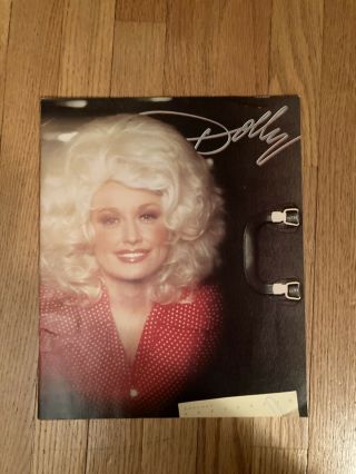 Dolly Parton Concert Portfolio 1978 Tour Souvenir Book 11 X 13.  5 "