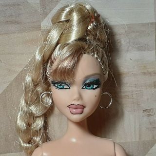 Htf Barbie My Scene Doll Delancey Masquerade Madness Eyelashes Nude 4 Ooak