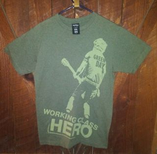 Green Day T Shirt Medium Hard Rock Cafe Class Hero Band Shirt San Fran