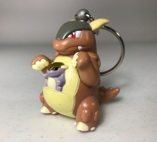Burger King Nintendo Pokemon 1999 Collectible Key Chain Toy Figure Kangaskhan N1