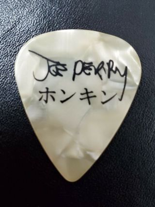 Aerosmith (joe Perry) Concert Tour Guitar Pick (hair Hard Rock Heavy Metal Band)