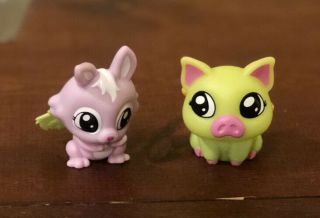Tic Tac Toy Xoxo Friends Pink Bunny Green Pig With Wings