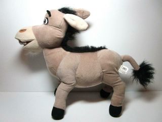 Shrek Donkey 12 " Plush Stuffed Animal 2004 Dreamworks Nanco Very Good &