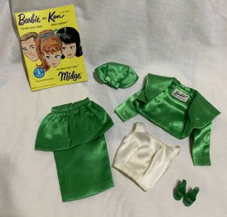 1964 Vintage Barbie 1612 Theatre Date Outfit Complete