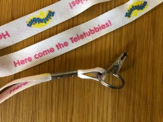 Teletubbies Lanyard Promotional Collectible Here Come The Teletubbies Rare