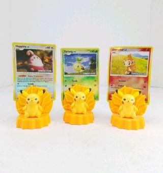 Pikachu Pokemon Burger King Toys Figures Nintendo Card Holder Collectible (2008)