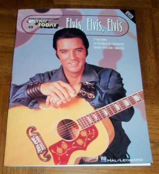 Elvis Elvis Elvis Music Book - Presley - For Pianos,  Organs,  Electronic Keyboards