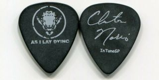 As I Lay Dying 2004 Words Tour Guitar Pick Clint Norris Custom Concert Stage
