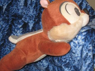 Disney Sega Chip And Dale Chipmunk 14 " Plush Stuffed Animal Toy Htf Cartoon Rare
