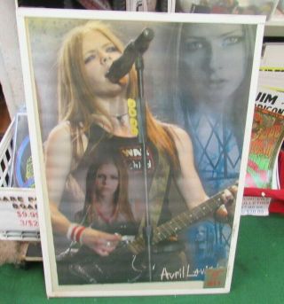 Avril Lavigne Poster Mid 2000s Rare Vintage Collectible Oop