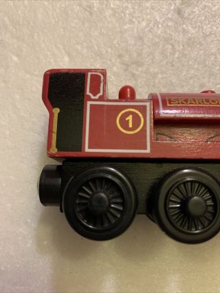 Skarloey Thomas the Train & Friends Wooden Railway Red Engine 3