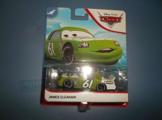 Disney Pixar Cars Diecast - 2018 - Dinoco 400 James Cleanair 61 - Nrfp