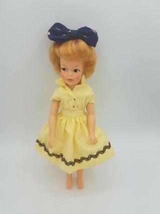 Ideal Tammy Family Pepper Doll Freckles Strawberry Blond With Outfit G - 9 - E