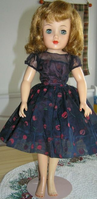 Vintage Ideal Miss Revlon Vt - 18 Cherries Ala Mode Dress