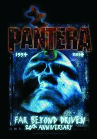 Pantera - Flag - Far Beyond Driven - Fabric Poster Flag - Licensed In Pack