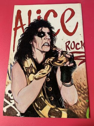 Revolutionary’s Rock N Roll Comics 18 ALICE COOPER Comic Book Dec 1990 3