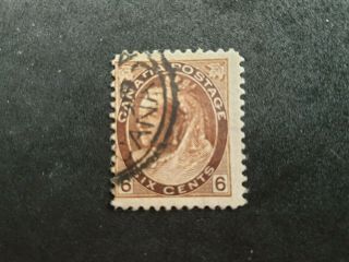 Canada : 1898 6 Cent Brown Sg 159 Cv£65 Gr1307
