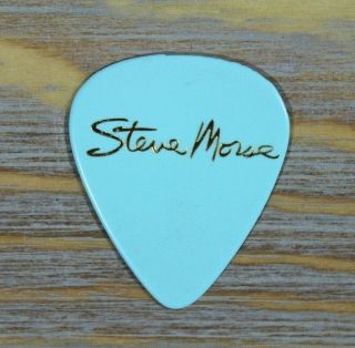 Deep Purple // Steve Morse Concert Tour Guitar Pick // Baby Blue/gold Ernie Ball