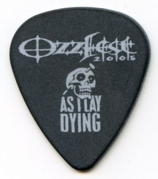 As I Lay Dying 2005 Shadows Tour Guitar Pick Custom Concert Stage Pick
