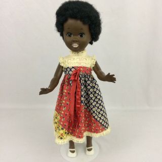 Vintage African American Shindana Doll 1969 Black Americana Operation Bootstrap