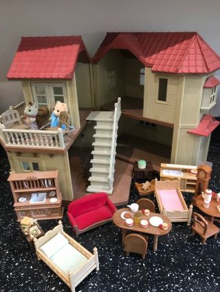 Sylvanian Families Dolls House Furniture Figures