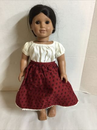 Pleasant Company American Girl Josefina 18” Doll W/ Meet Outfit