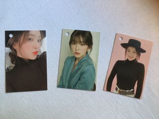 Official Red Velvet Irene 2020 Seasons Greetings Photocards Set Of 3