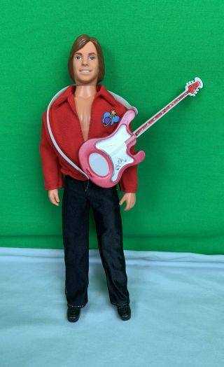 1978 Kenner The Hardy Boys Shaun Cassidy Doll W/ Guitar Figure