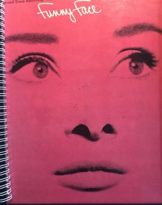 For The Funny Face Fred Astaire Audrey Hepburn Gershwin Fan Album Cover Notebook