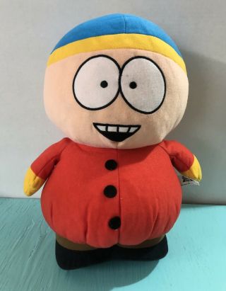 Large Nanco 15” Eric Cartman South Park Plush Stuffed Toy 2008 Comedy Central