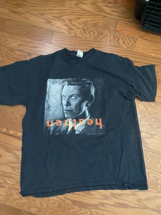 David Bowie Heathen Tour T - Shirt L