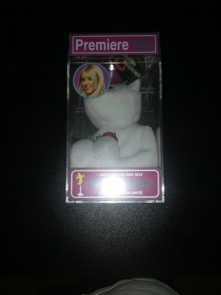 Premiere Limited Edition Rare Bear For Christina Aguilera 2000 - Still Wrapped