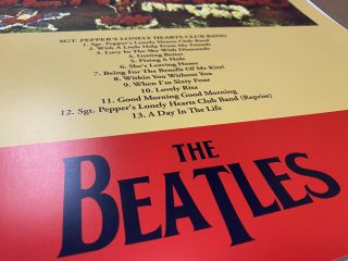 The Beatles Sergeant Pep Sgt Pepper Poster Large 60x40 Poster Wall Album Art