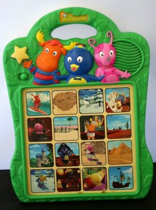 2006 Viacom The Backyardigans Press And Guess Learning Game