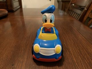 Disney Push N Go Racer Donald Duck Toy Ages 12 Months And Up
