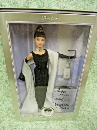 Dd - 207 Barbie Doll As " Audrey Hepburn " In Breakfast At Tiffany 