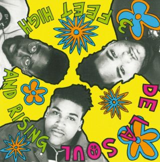 De La Soul - 3 Feet High And Rising - Miniature Poster With Black Card Frame