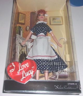 Mattel Barbie Doll As Lucy Ricardo In Episode 45 " Sales Resistance " Doll