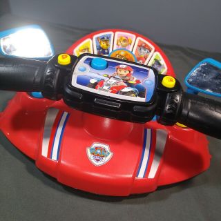 Driving Toy Pups To The Rescue Driver Paw Patrol Talking Steering Wheel Vtech